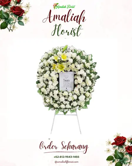 Krans Bunga Duka Pengatigan